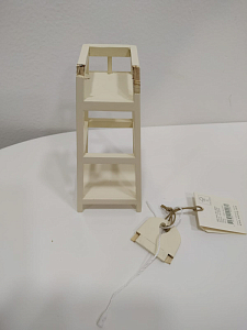 Высокий стул для новорожденных, белый, '20 (уцененный)